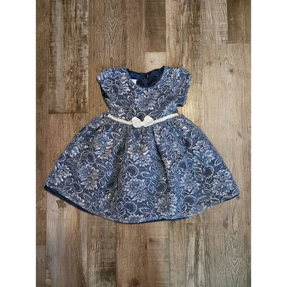 Nannette Baby Special Ocassion Lace Dress 18m